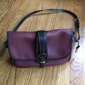 Maroon Dooney & Bourke purse